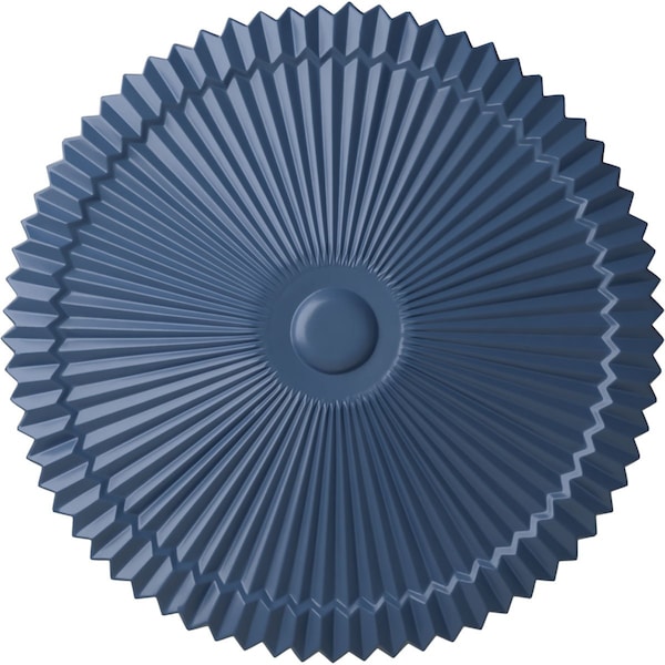 Ekena Millwork Shakuras Ceiling Medallion (Fits Canopies up to 5"), Hand-Painted Americana, 24"OD x 3"P CM24SHAMF - main